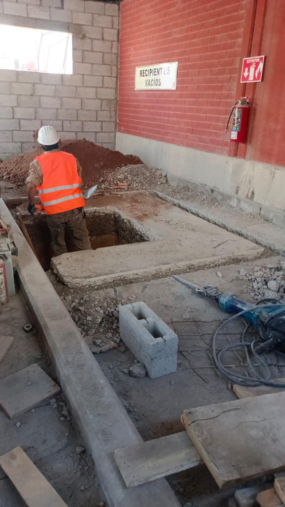 PRAMSEI - Proyectos: Construcción de almacén temporal de residuos peligrosos